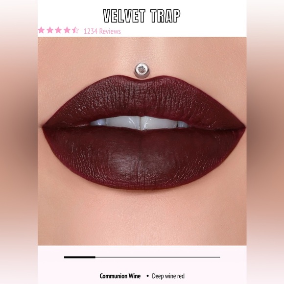 Jeffree Star ⭐️ Velvet Trap Lipstick- Communion Wine BNIB - Picture 1 of 4